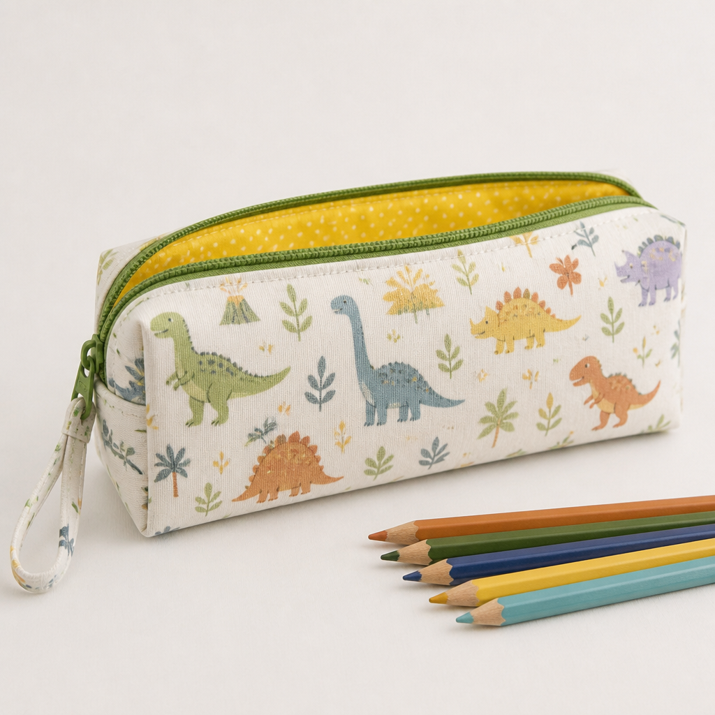 Estuche de dinosaurios