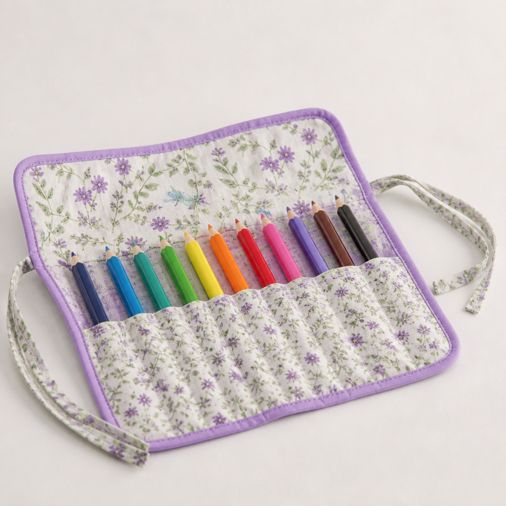 Estuche enrollable para lápices